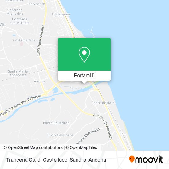 Mappa Tranceria Cs. di Castellucci Sandro