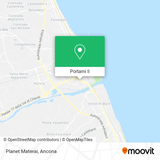 Mappa Planet Materai