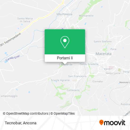 Mappa Tecnobar