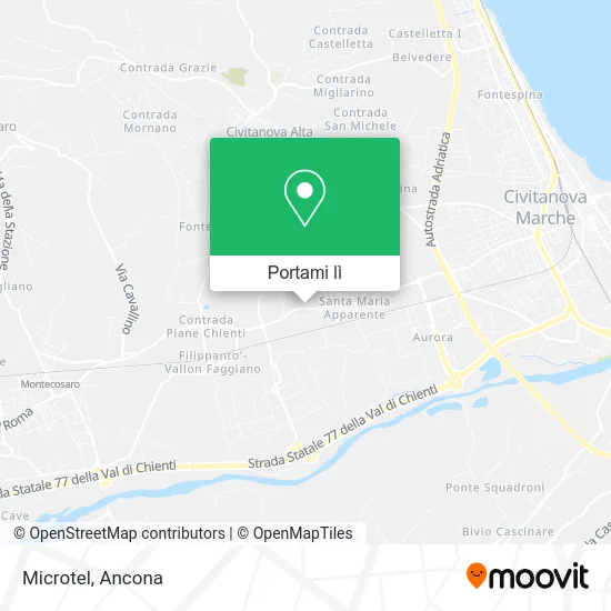 Mappa Microtel