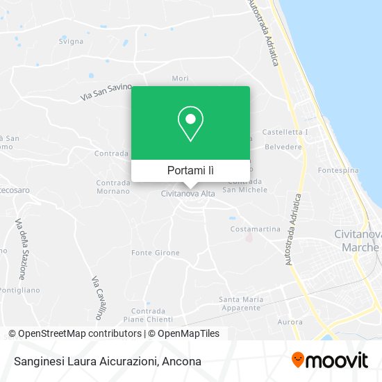 Mappa Sanginesi Laura Aicurazioni