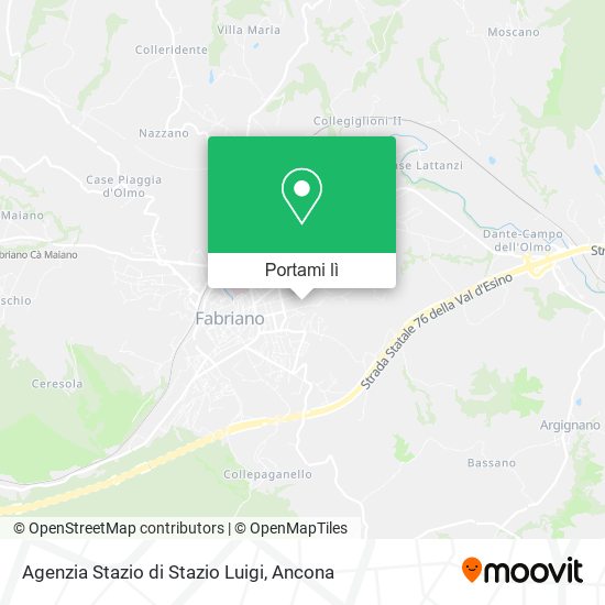 Mappa Agenzia Stazio di Stazio Luigi