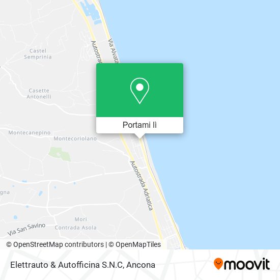 Mappa Elettrauto & Autofficina S.N.C
