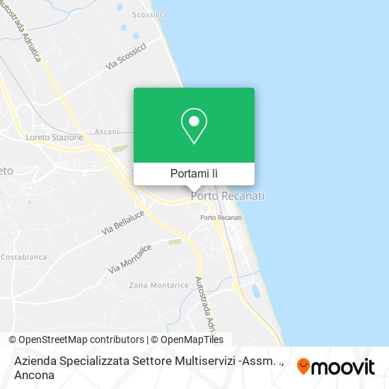 Mappa Azienda Specializzata Settore Multiservizi -Assm. .
