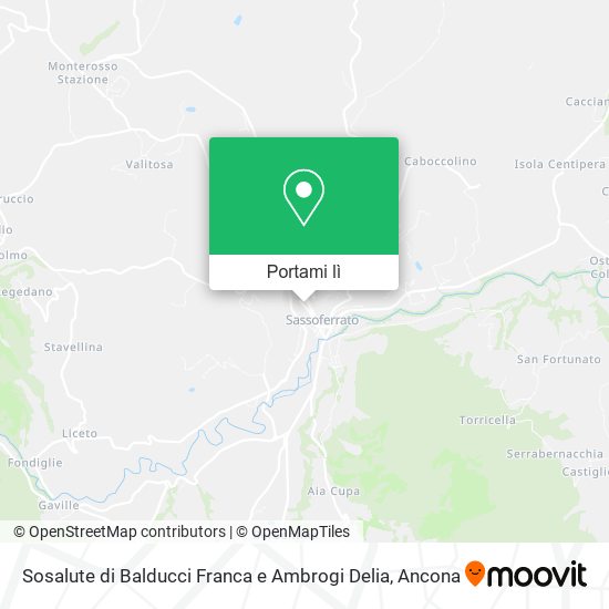 Mappa Sosalute di Balducci Franca e Ambrogi Delia