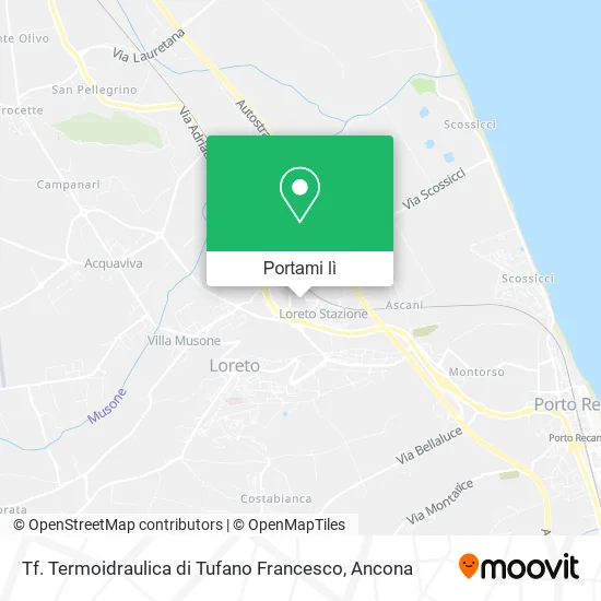 Mappa Tf. Termoidraulica di Tufano Francesco