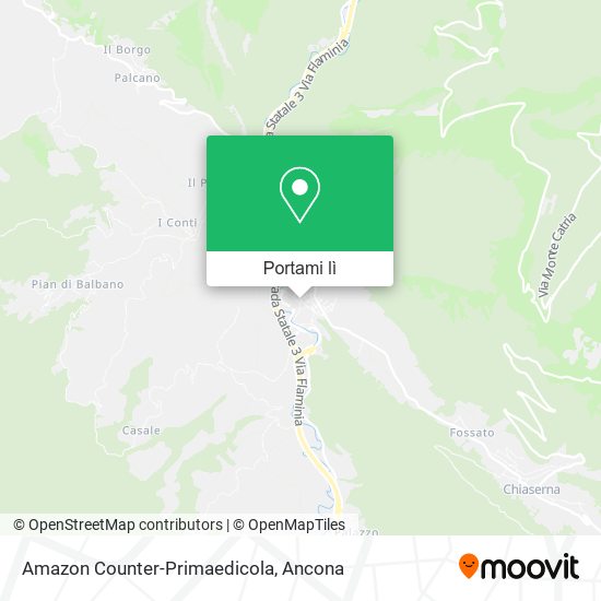 Mappa Amazon Counter-Primaedicola