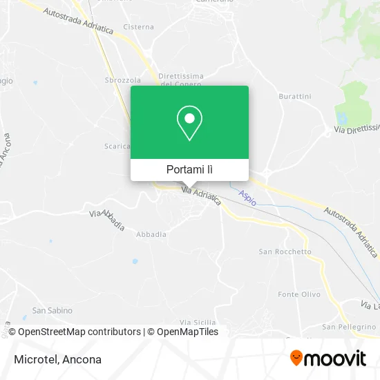 Mappa Microtel