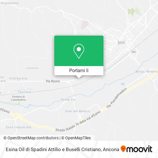 Mappa Esina Oil di Spadini Attilio e Buselli Cristiano