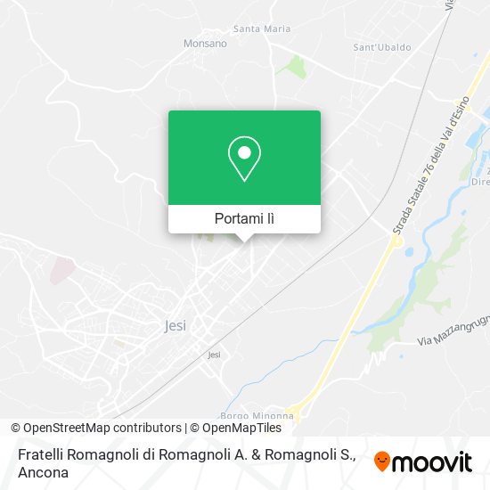 Mappa Fratelli Romagnoli di Romagnoli A. & Romagnoli S.
