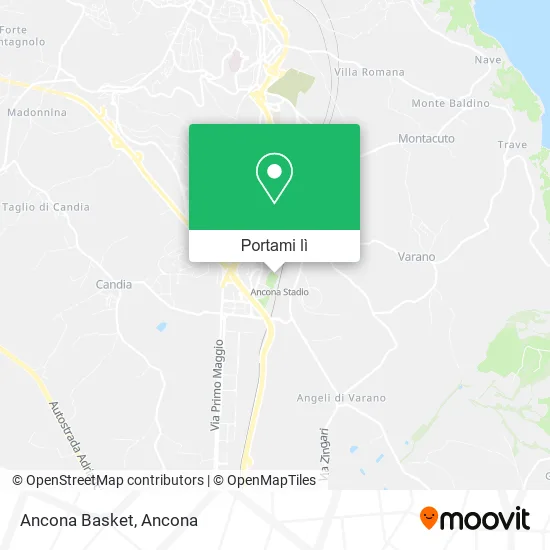Mappa Ancona Basket