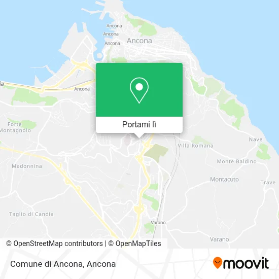 Mappa Comune di Ancona