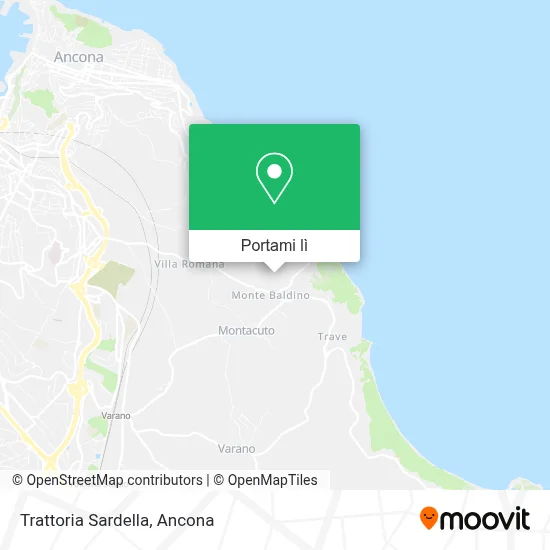 Mappa Trattoria Sardella