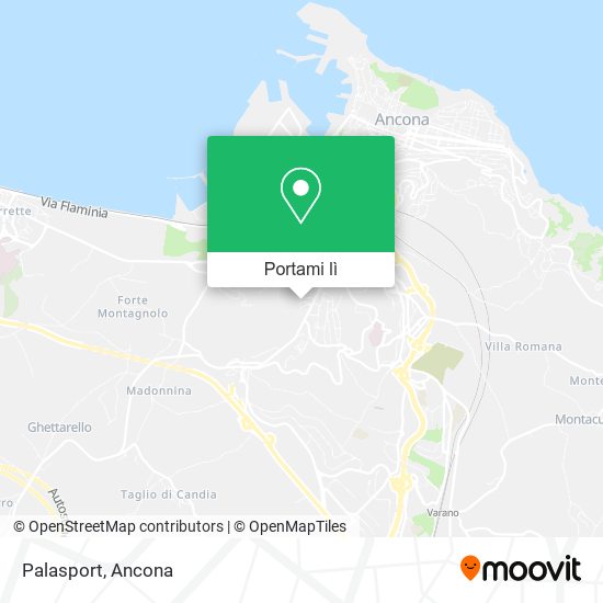 Mappa Palasport