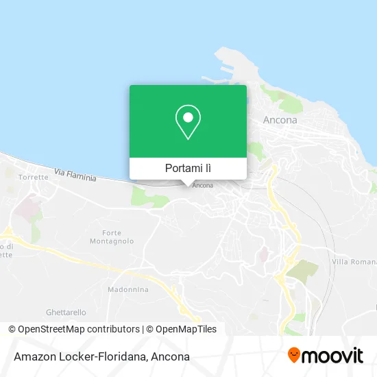 Mappa Amazon Locker-Floridana