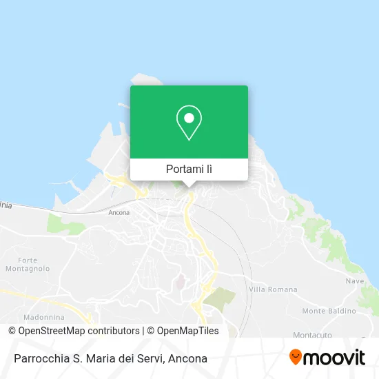 Mappa Parrocchia S. Maria dei Servi