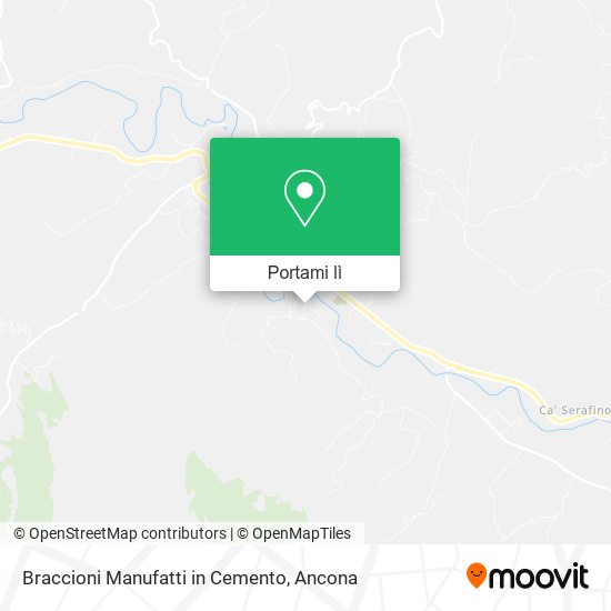 Mappa Braccioni Manufatti in Cemento