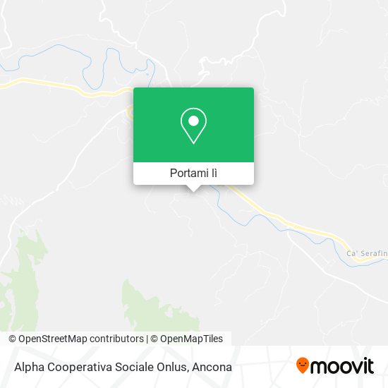 Mappa Alpha Cooperativa Sociale Onlus