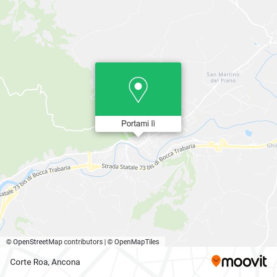 Mappa Corte Roa