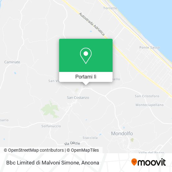 Mappa Bbc Limited di Malvoni Simone