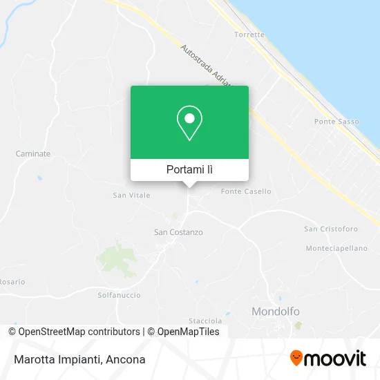 Mappa Marotta Impianti
