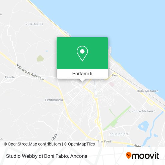 Mappa Studio Webby di Doni Fabio