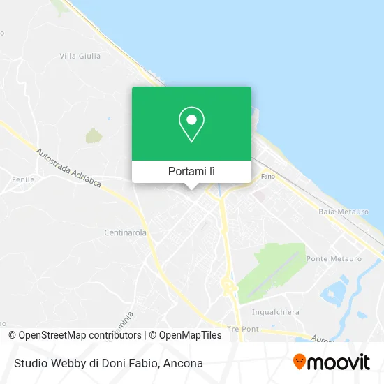 Mappa Studio Webby di Doni Fabio