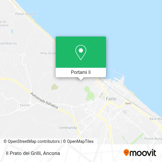 Mappa Il Prato dei Grilli