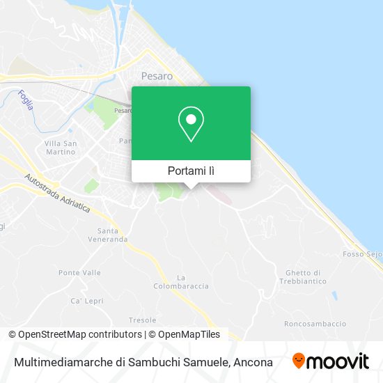 Mappa Multimediamarche di Sambuchi Samuele