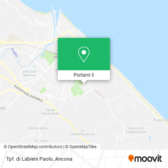 Mappa Tpf. di Labieni Paolo