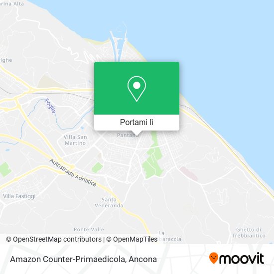 Mappa Amazon Counter-Primaedicola