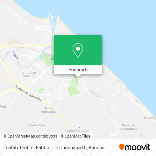 Mappa Lafab Teuti di Fabbri L. e Chuchana D.