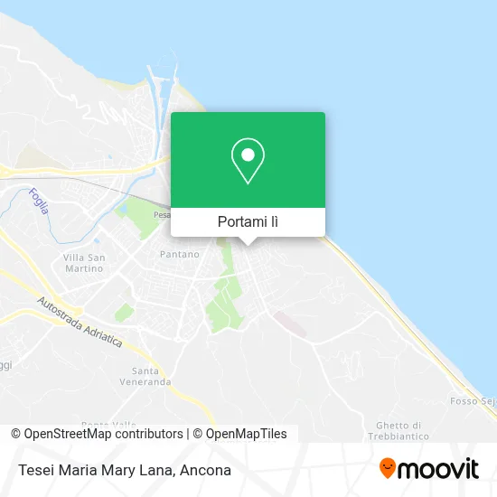 Mappa Tesei Maria Mary Lana
