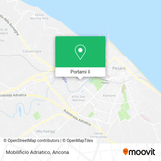 Mappa Mobilificio Adriatico