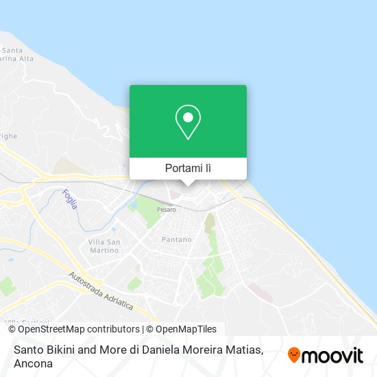 Mappa Santo Bikini and More di Daniela Moreira Matias