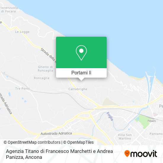Mappa Agenzia Titano di Francesco Marchetti e Andrea Panizza