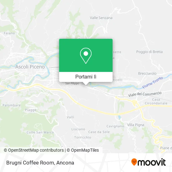 Mappa Brugni Coffee Room