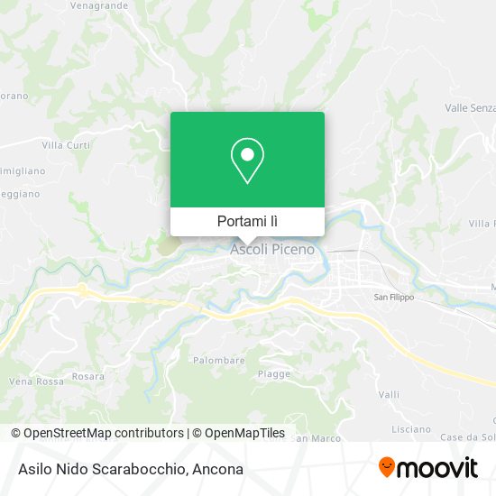 Mappa Asilo Nido Scarabocchio