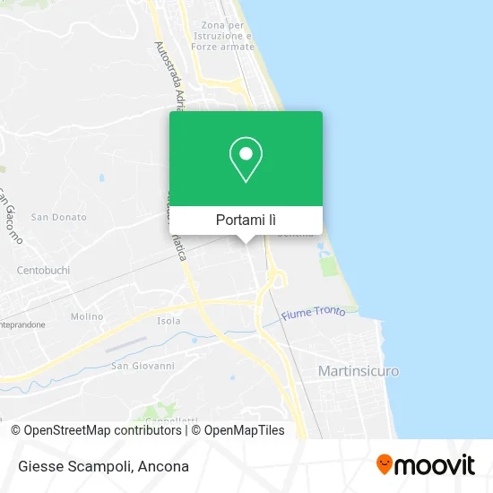 Mappa Giesse Scampoli