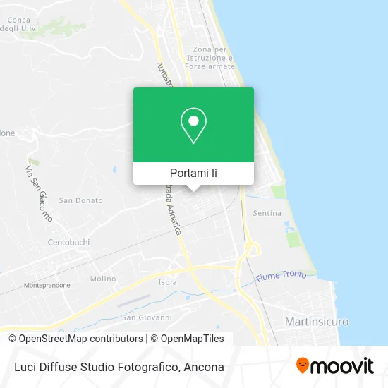 Mappa Luci Diffuse Studio Fotografico