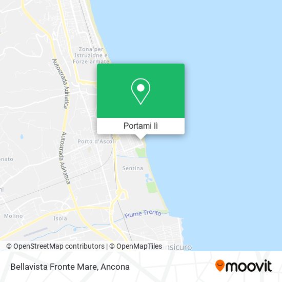 Mappa Bellavista Fronte Mare