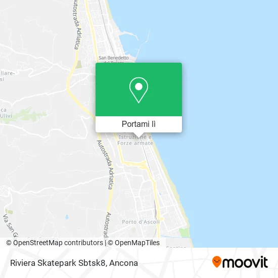 Mappa Riviera Skatepark Sbtsk8