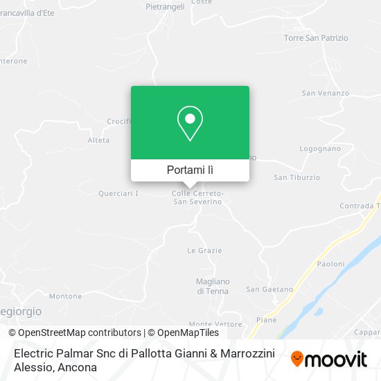 Mappa Electric Palmar Snc di Pallotta Gianni & Marrozzini Alessio