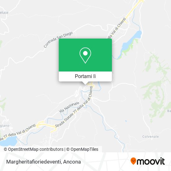 Mappa Margheritafioriedeventi