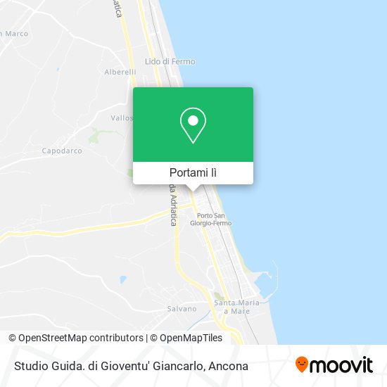 Mappa Studio Guida. di Gioventu' Giancarlo