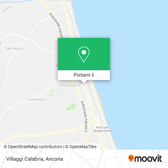 Mappa Villaggi Calabria
