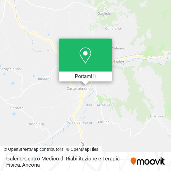 Mappa Galeno-Centro Medico di Riabilitazione e Terapia Fisica