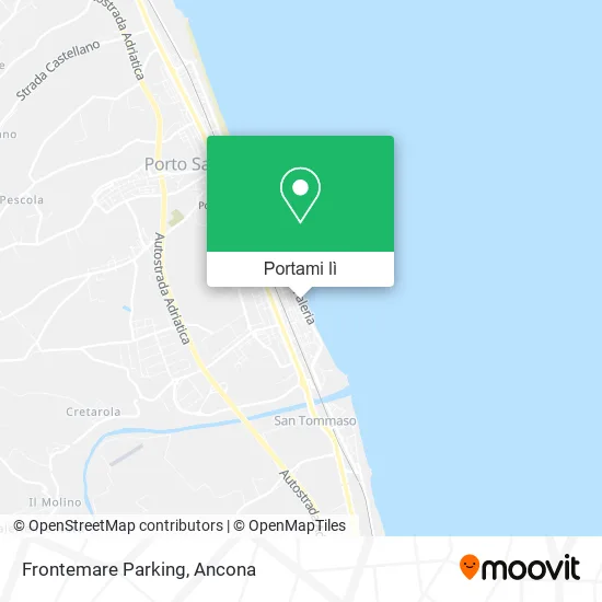 Mappa Frontemare Parking