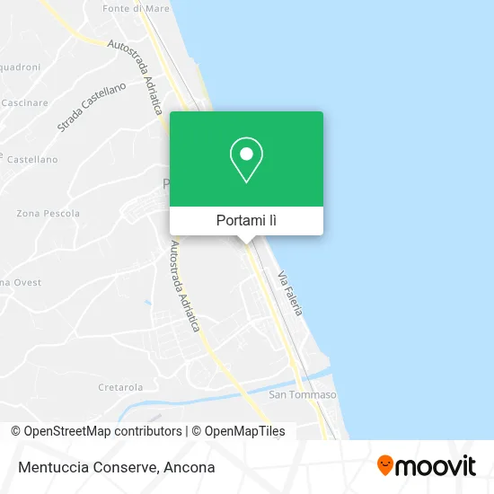 Mappa Mentuccia Conserve