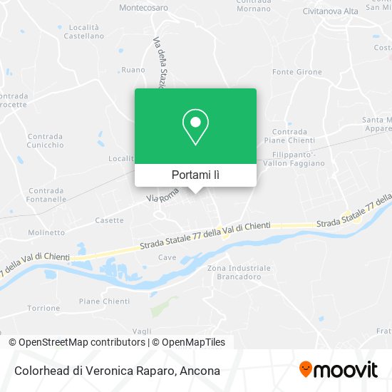 Mappa Colorhead di Veronica Raparo